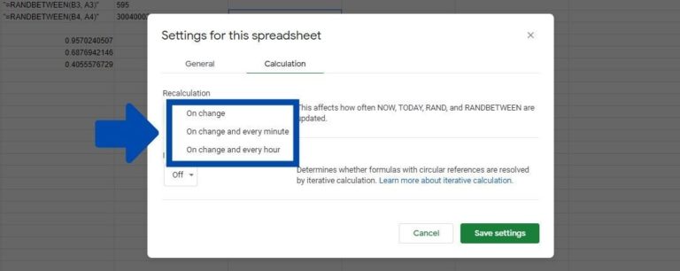 Changing the Refresh Rate for Volatile Functions 3