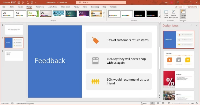 microsoft powerpoint design ideas