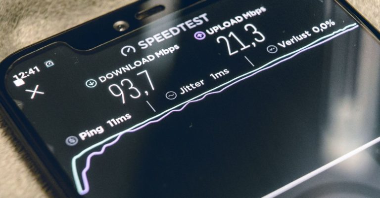 wifi router speed test