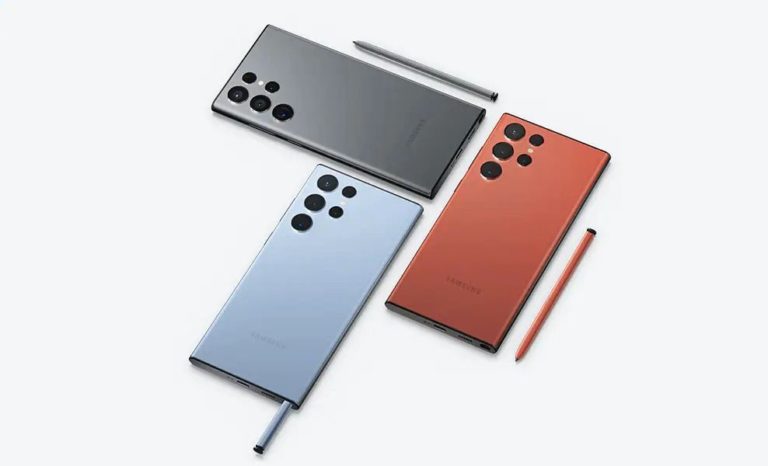 galaxy s22 ultra in variant colors