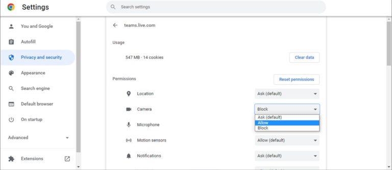 google camera settings