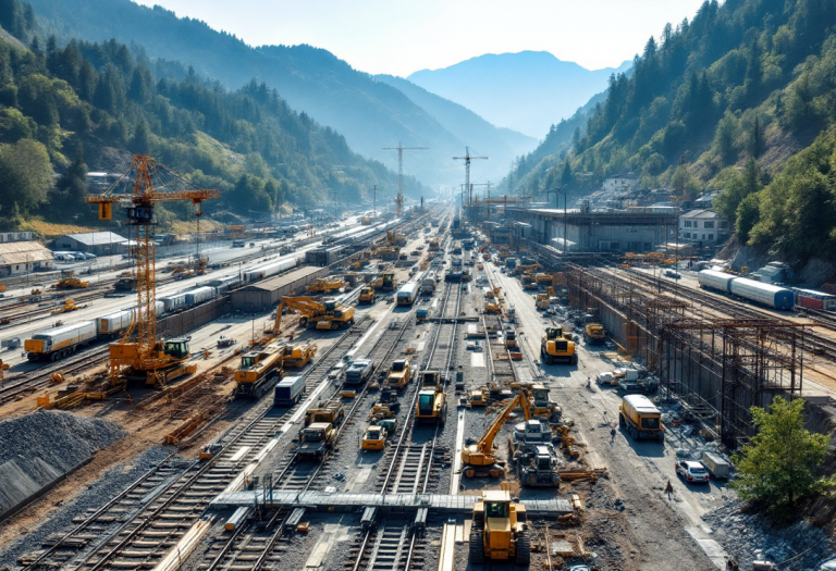 Webuild inizia la costruzione di un stabilimento ferroviario