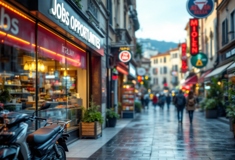 Analisi delle opportunità lavorative in Italia per regioni e settori