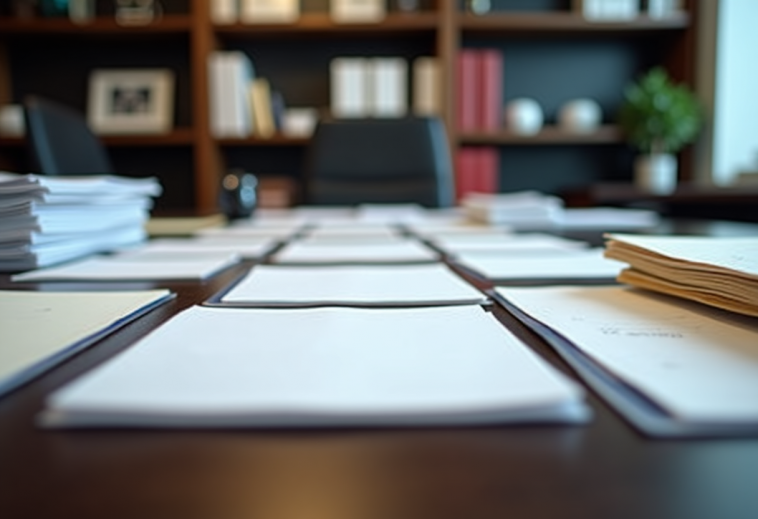 Immagine che illustra l'organizzazione di un archivio aziendale