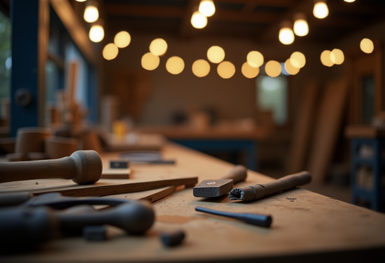 Artigiani che discutono della riduzione premi INAIL 2024