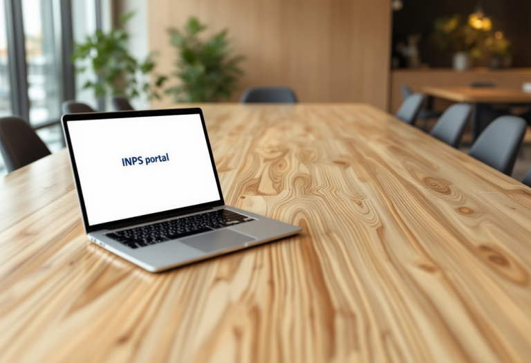 Screenshot del nuovo portale INPS per libretto famiglia