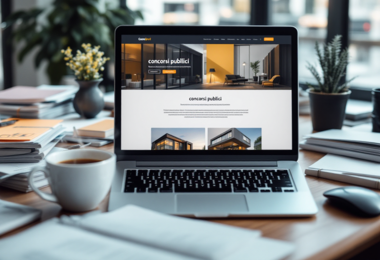 Screenshot del Portale InPA per partecipare ai concorsi