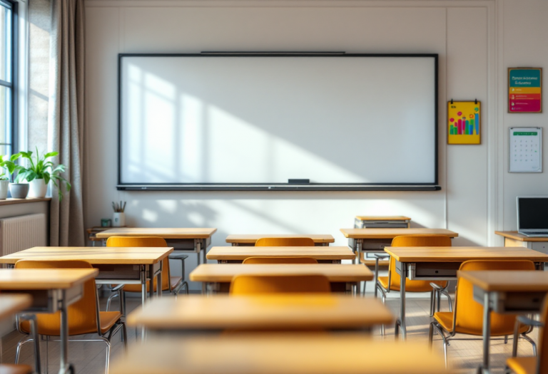 Grafico sugli aumenti salariali nel CCNL Scuola 2025