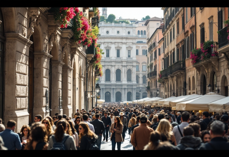 Grafico che illustra la riforma Irpef 2025 in Italia