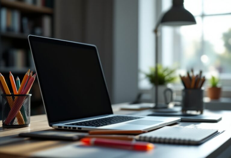 Giovane professionista durante uno stage di successo