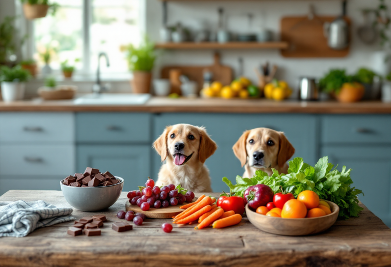 Cibi tossici per la salute dei cani