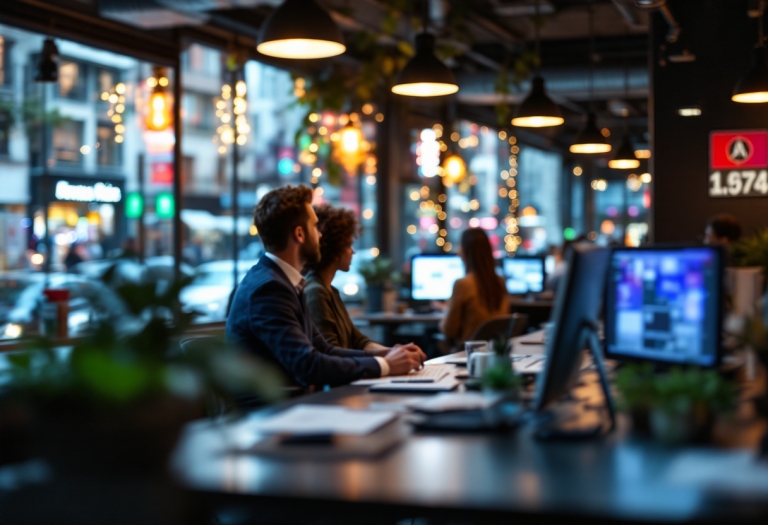 Lavoratori a Milano affrontano sfide e opportunità