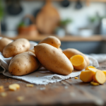 Patate dolci con grafico sull'indice glicemico