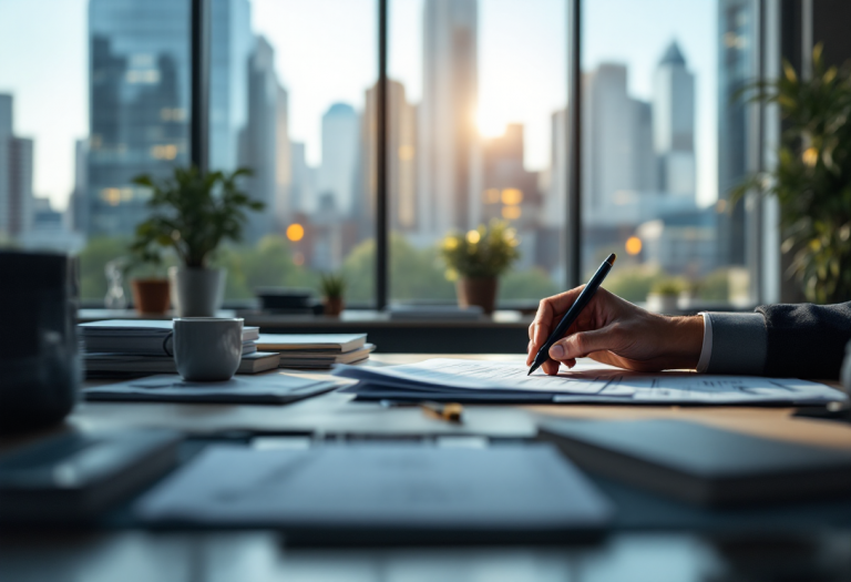 Immagine che illustra il preavviso di dimissioni in Italia