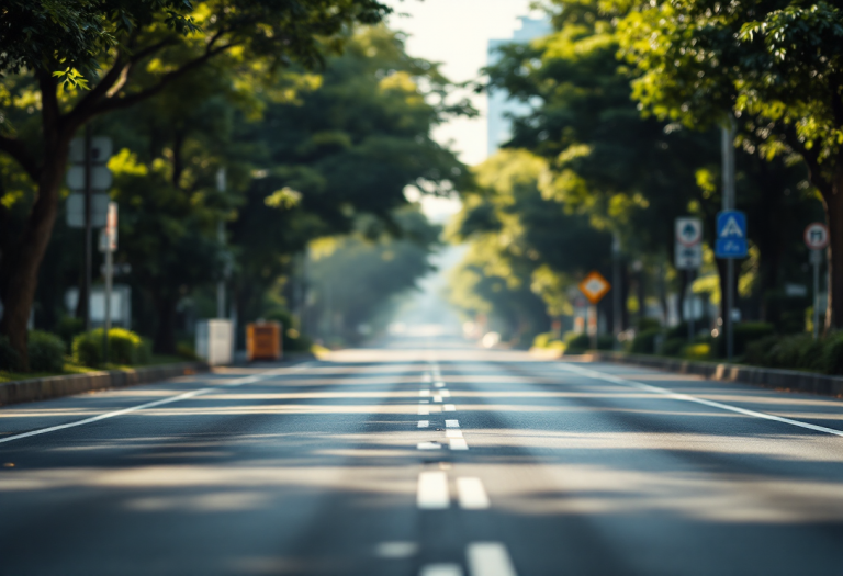 Immagine che illustra i pericoli del cellulare mentre si guida