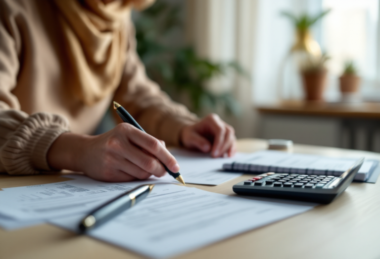 Anziani che discutono di sconti sulle bollette