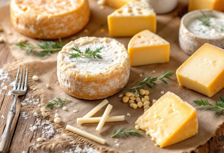 Formaggio conservato in modo ottimale senza pellicola