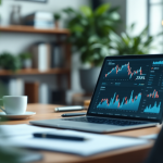 Immagine di un consulente finanziario al lavoro nel 2025