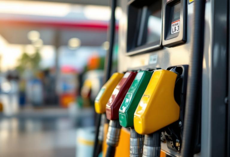 Immagine che illustra errori nel rifornimento di carburante