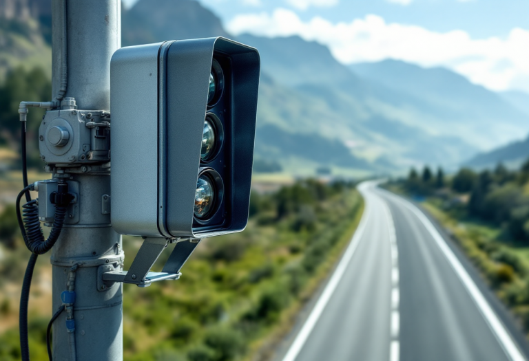 Immagine che rappresenta la sicurezza stradale in Italia senza autovelox