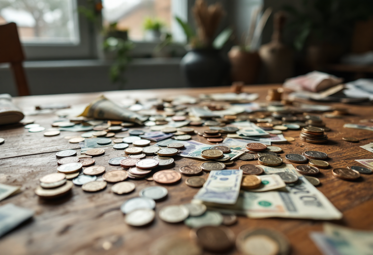 Contante in casa secondo le banche europee