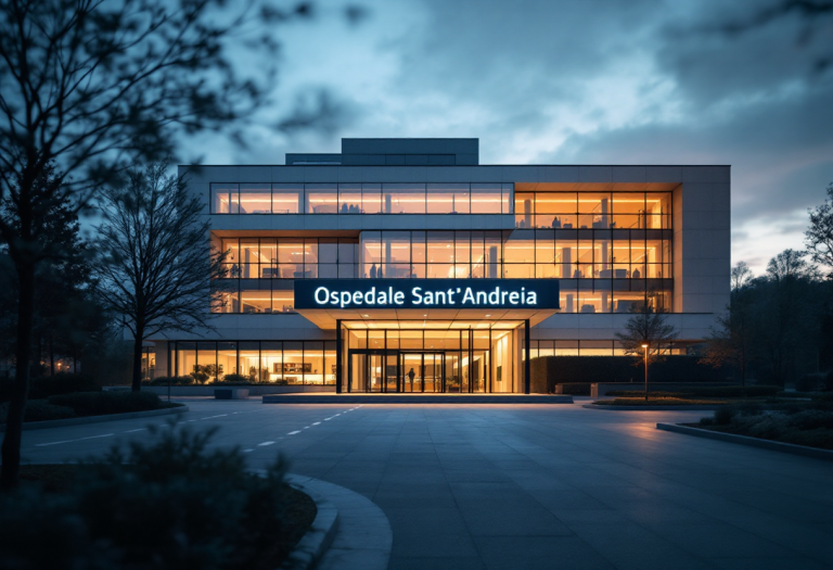 Tecnici sanitari al lavoro in ospedale a Roma