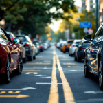 Parcheggio incustodito con segnale di multa suolo pubblico