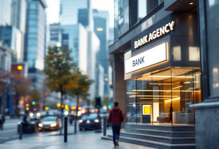 Grafico sulle nuove tariffe delle banche italiane nel 2025