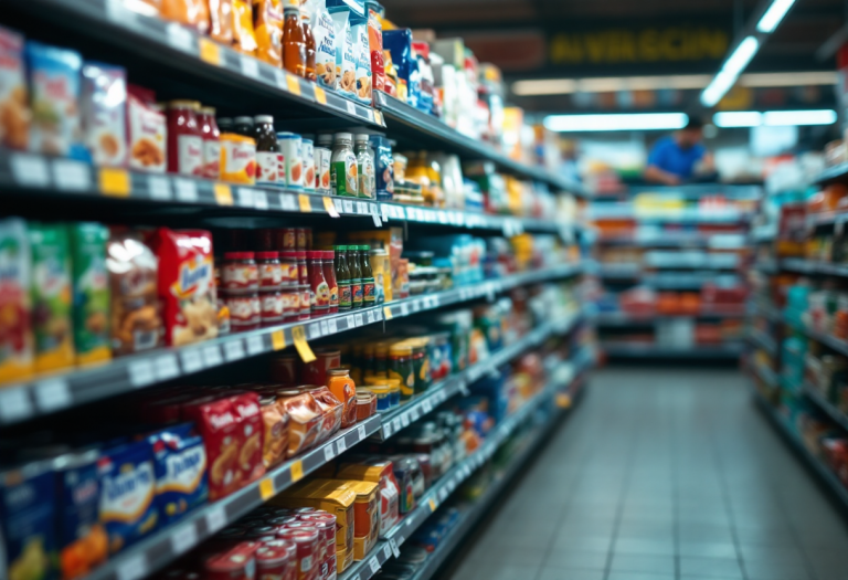 Immagine che illustra strategie di risparmio al supermercato