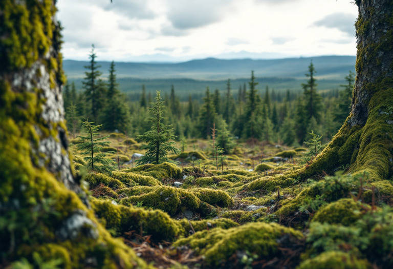 Immagine della tigre più grande del mondo in Siberia