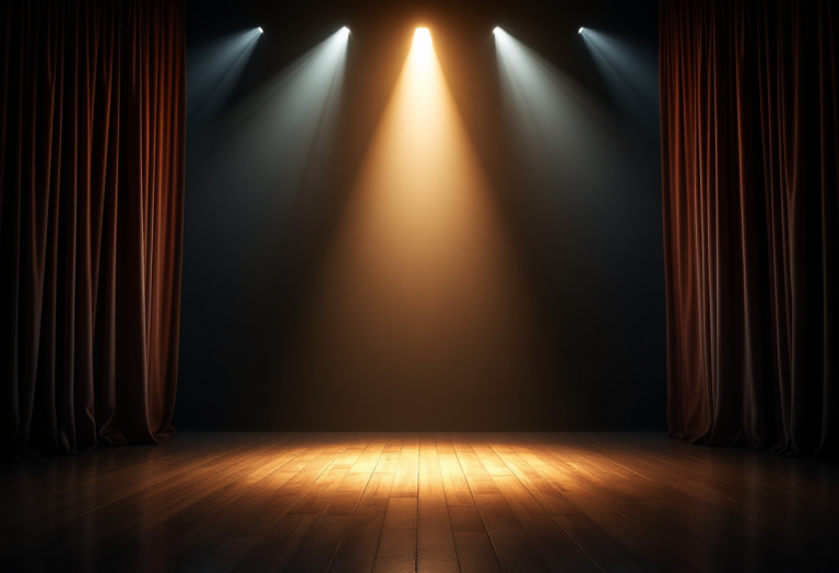 Umberto Tozzi durante un concerto emozionante