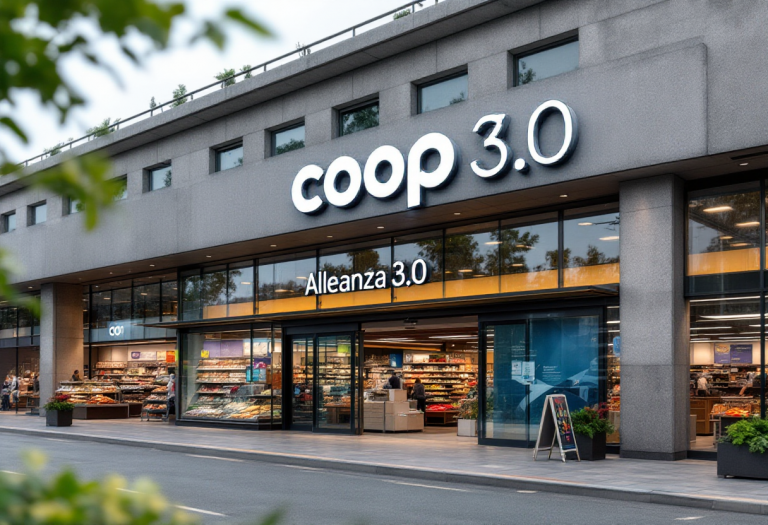 Immagine che rappresenta la crisi di Coop e le sue strategie