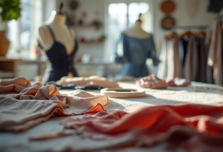 Immagine che rappresenta la crisi delle aziende di moda italiane