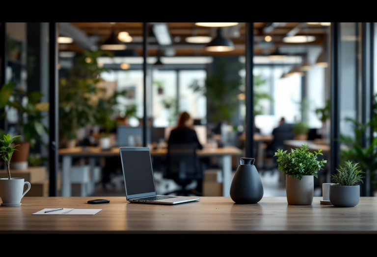 Lavoratore che consulta informazioni sulle ferie