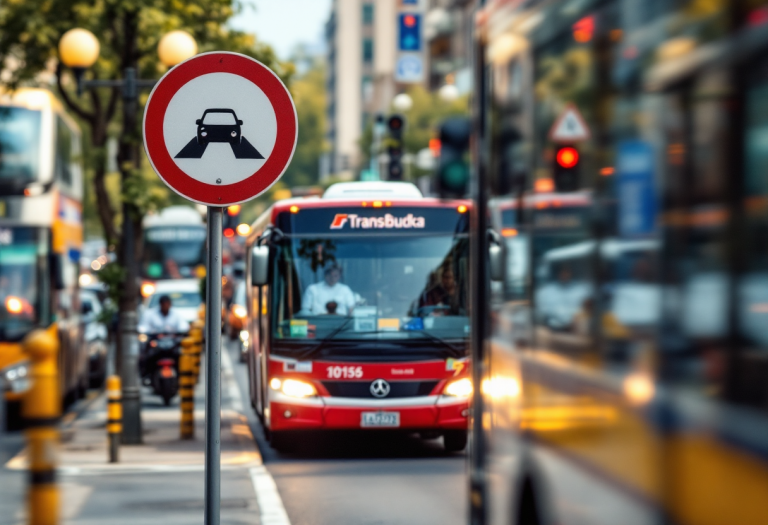 Immagine che illustra le regole per l'inversione di marcia