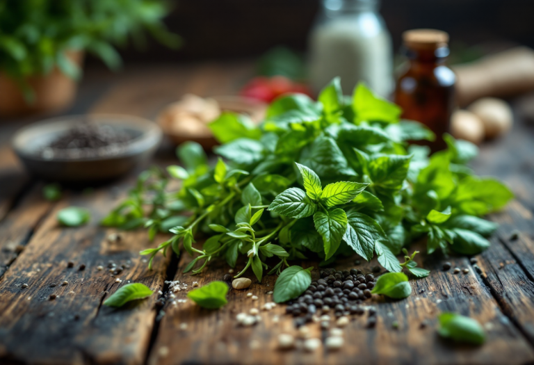 Immagine di rimedi naturali per il mal di stomaco