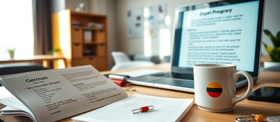 Colloquio in tedesco: frasi chiave, esempi STAR e negoziazione
